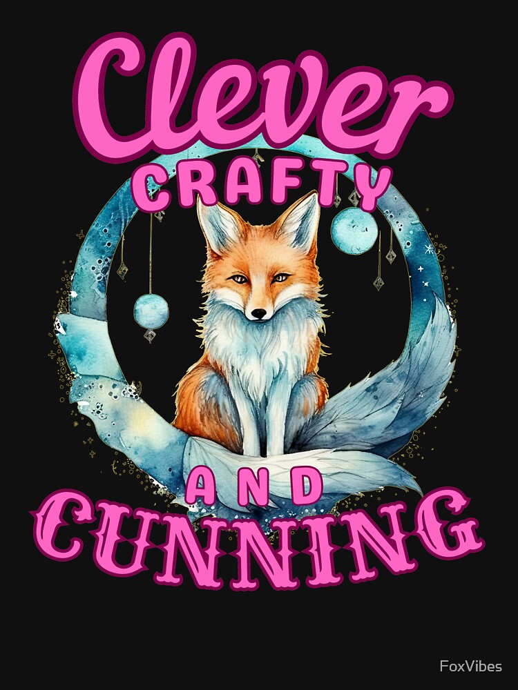Clever, Crafty, And Cunning. cool fox by FoxVibes