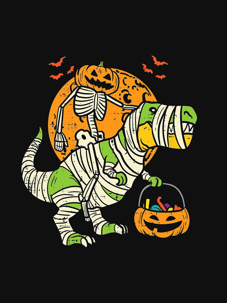 Halloween Funny Dinosaur by Landesign