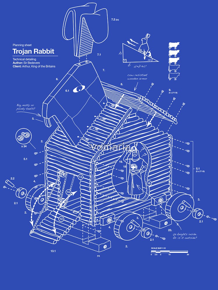 Trojan Rabbit by vomaria