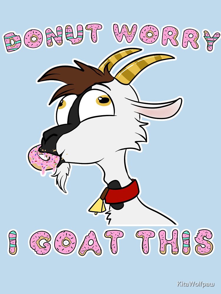 Donut Goat T by KitaWolfpaw