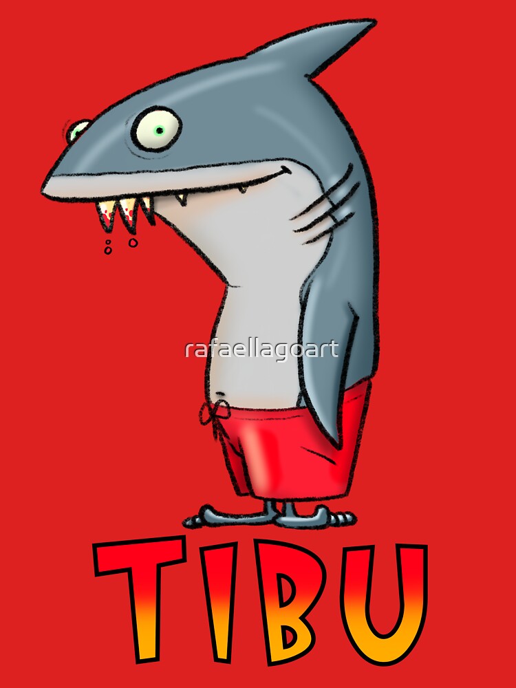 Tibu the Funky Shark by rafaellagoart