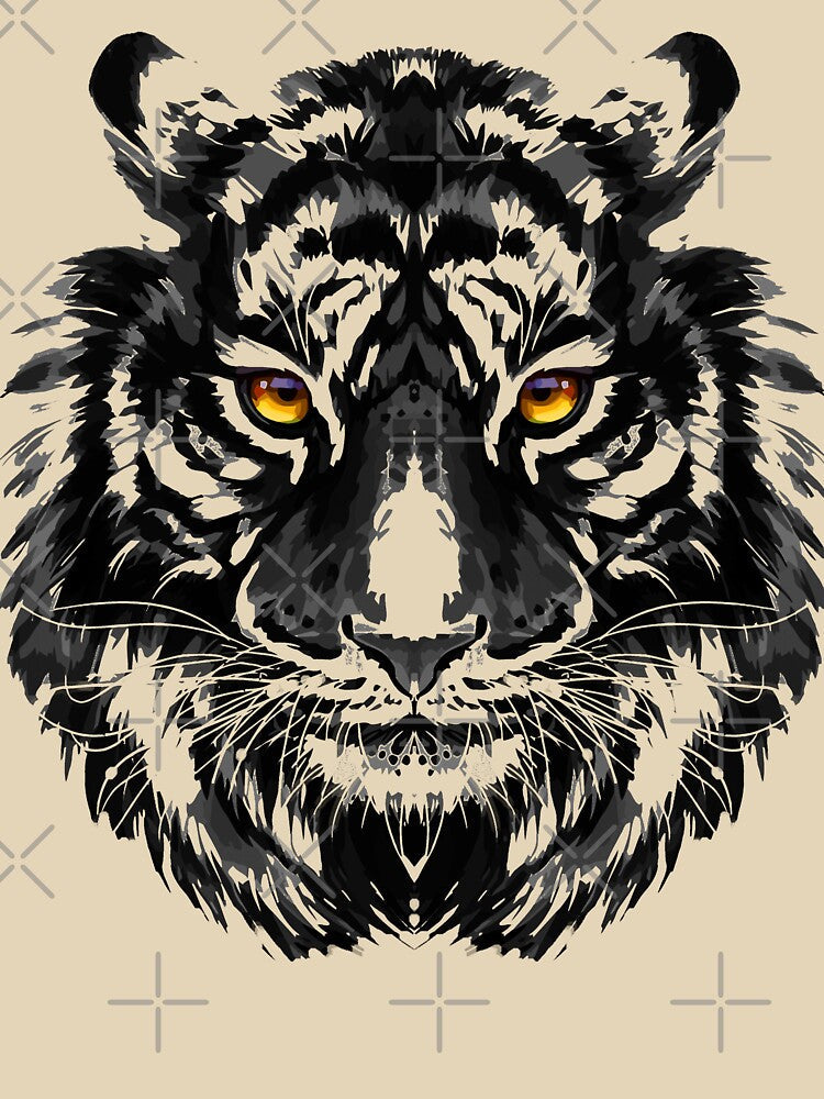 Tiger | Tiger Drawing | Beautiful Tiger by BabyYodaSticker