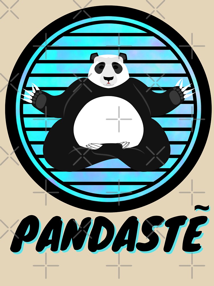 Pandaste Cute Panda Working Out Zen Edition by Vibbin4Life33