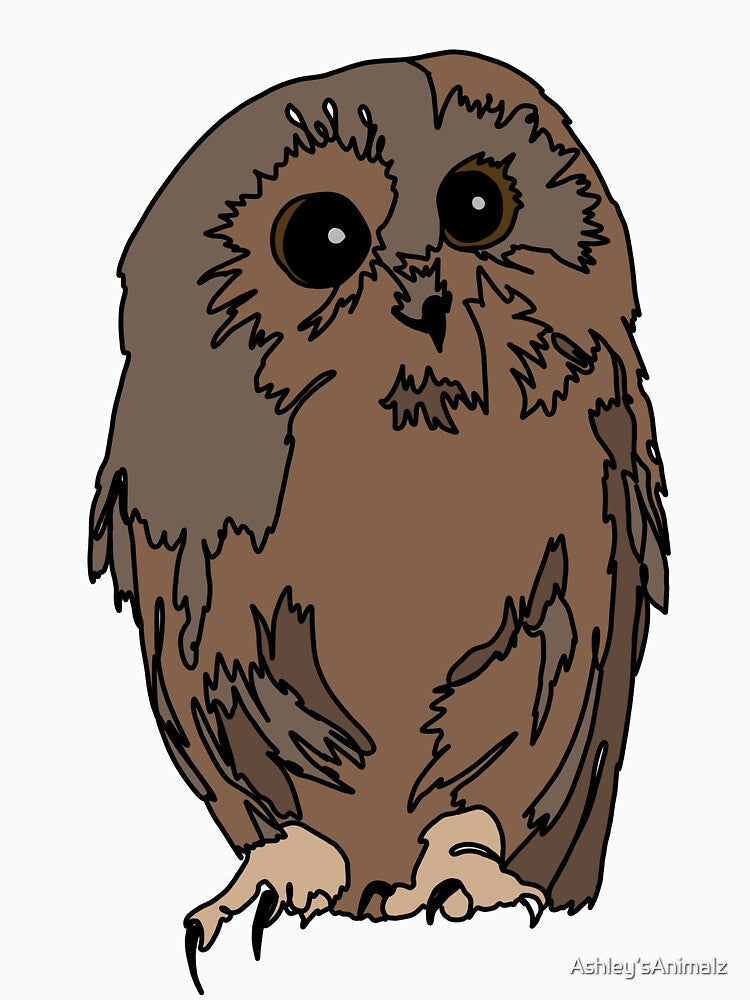 Cute and Curious shy owl by Ashley’sAnimalz
