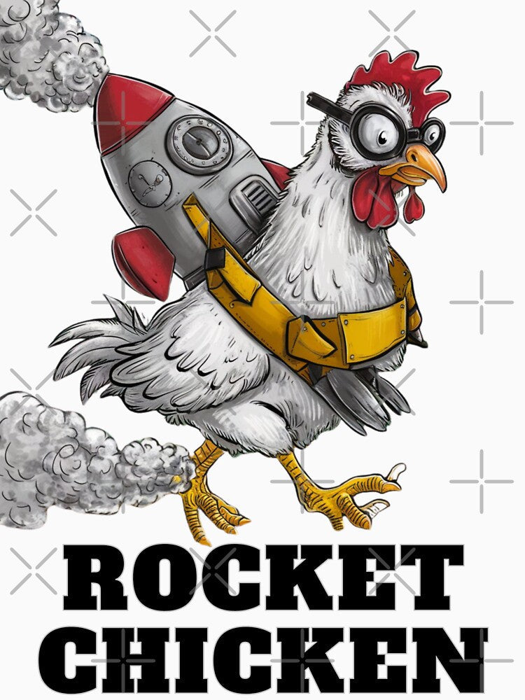 Rocket chicken by belladesign7