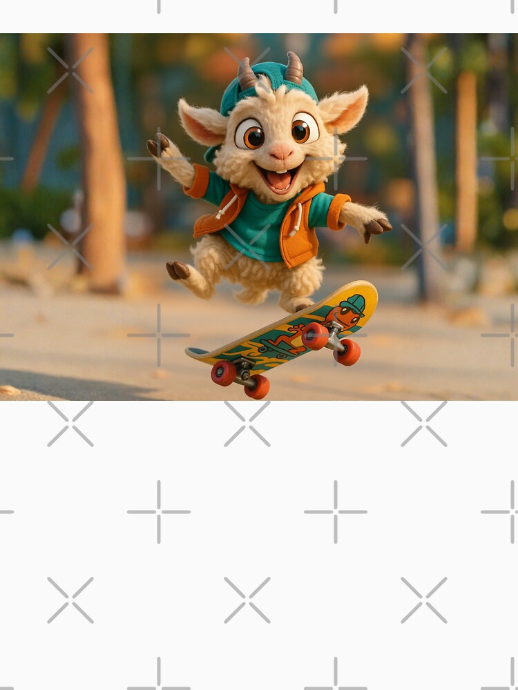 Skater Pygora Goat by Sillytoe