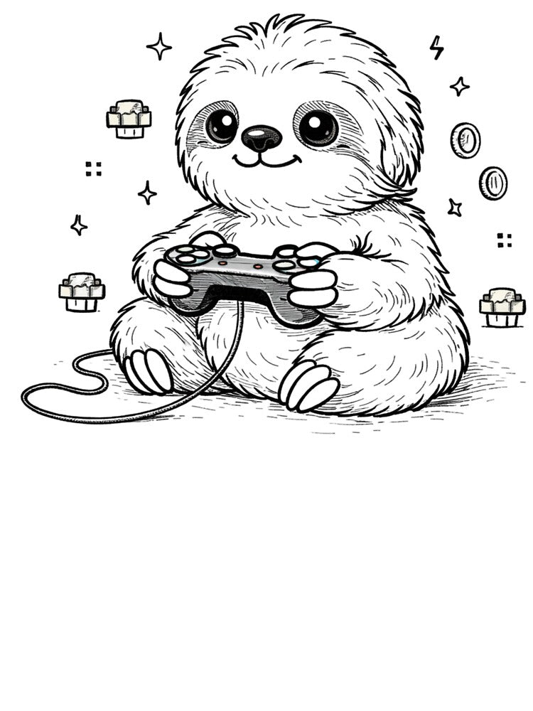 Sloth Game Player by LoopyPop