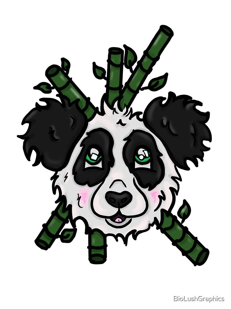 Bamboo Classic Panda by BioLushGraphics