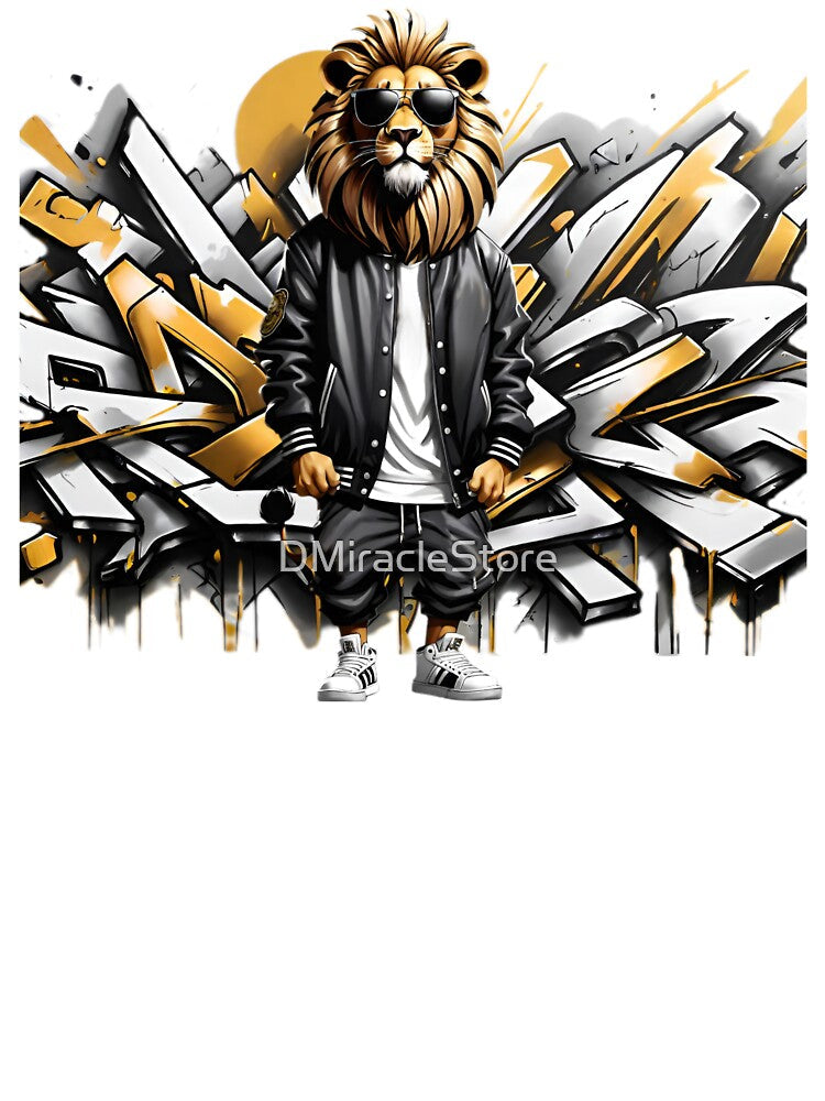 Cool Lion, Urban Grafitti by DMiracleStore