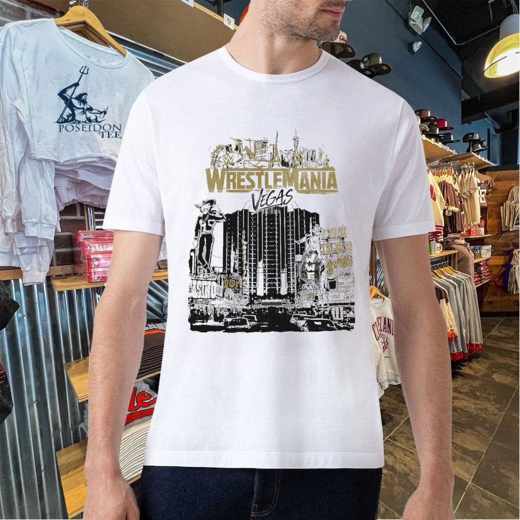 Ripple Junction Cream Wrestlemania 42 All Roads Lead To Wrestlemania T-shirt