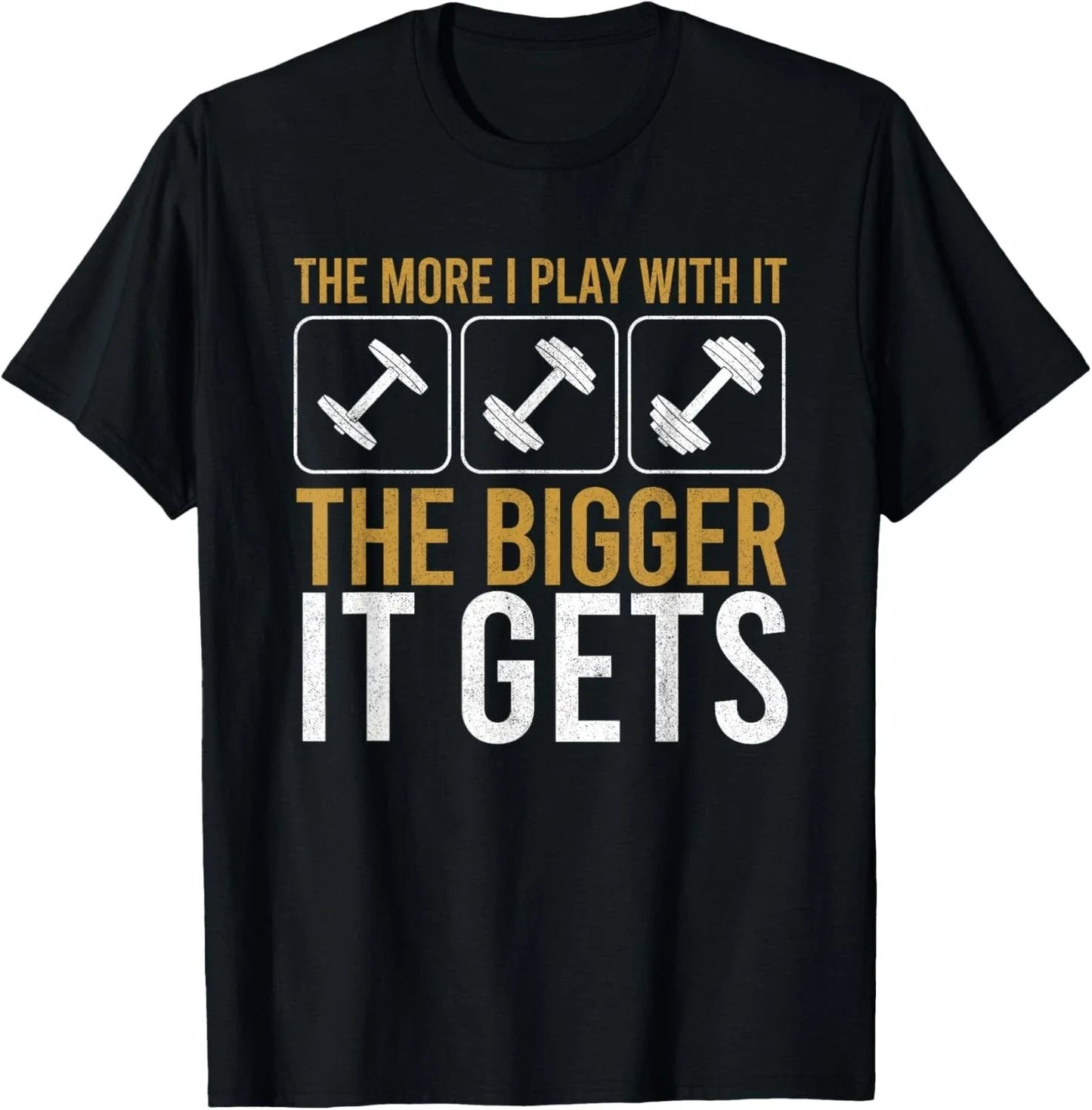 Muscles Get Bigger Bodybuilding Gym Workout Weightlifting Gift Unisex T-Shirt