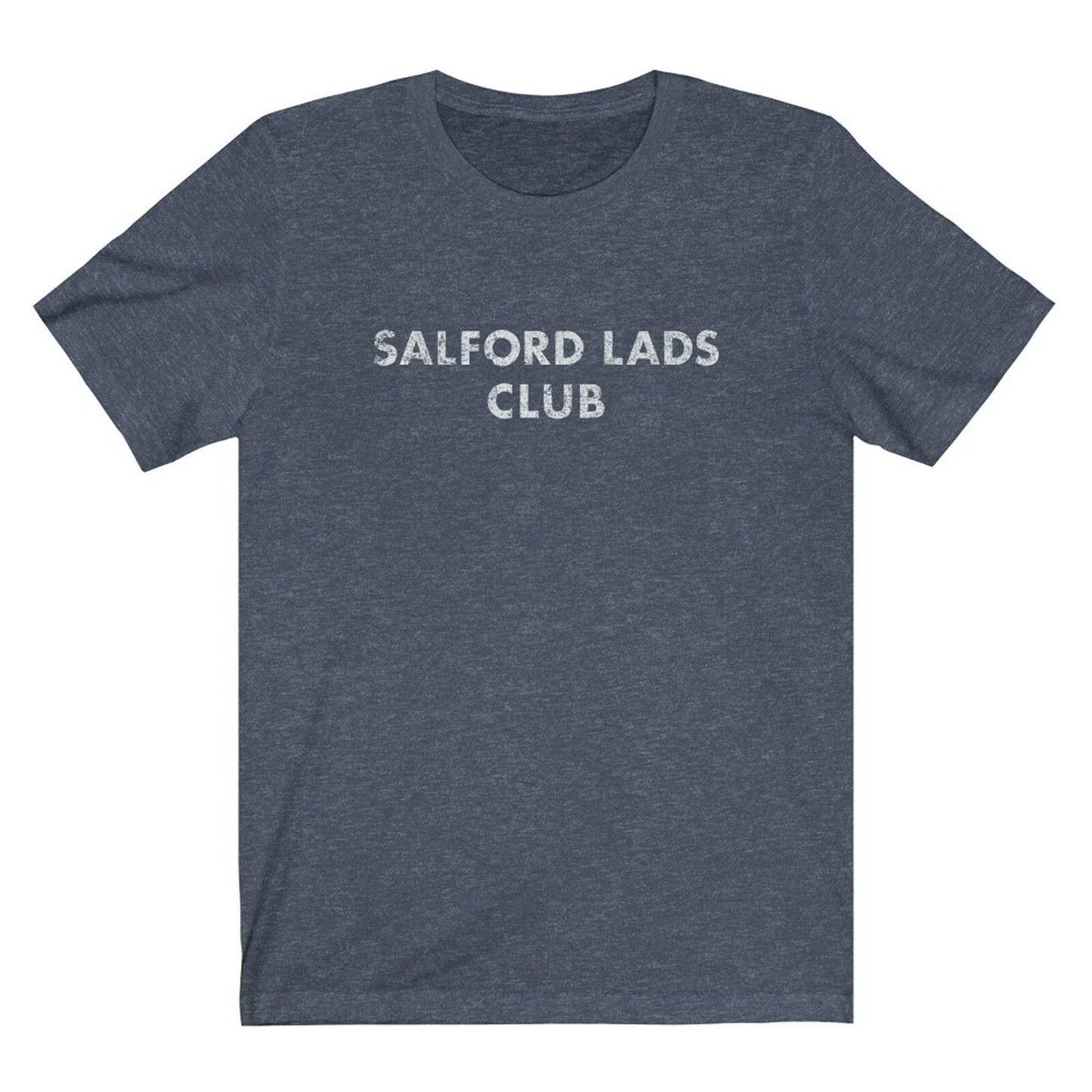 SALFORD LADS CLUB "Vintage Look" 50/50 Blend Gym T-Shirt - Smiths morrisey