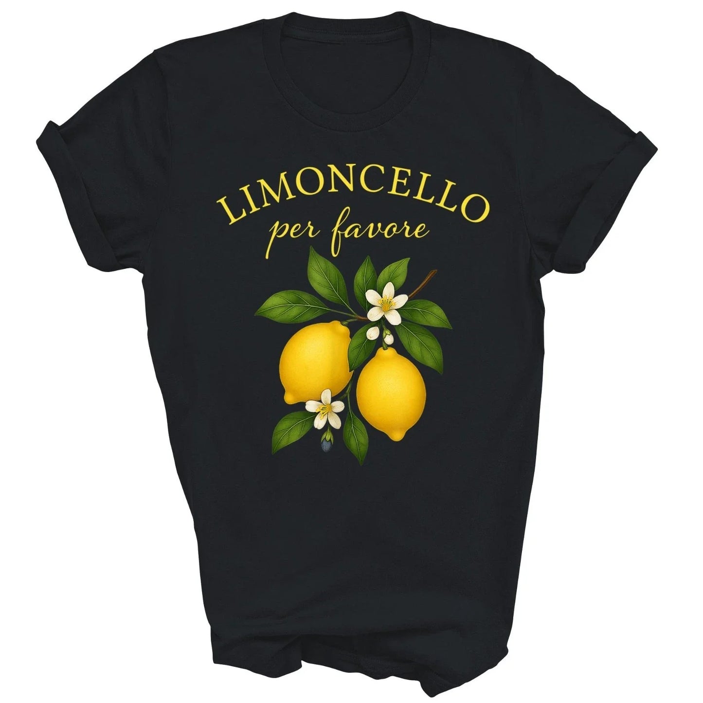 Limoncello Per Favore Italian Funny Lemon Unisex Shirt Gift