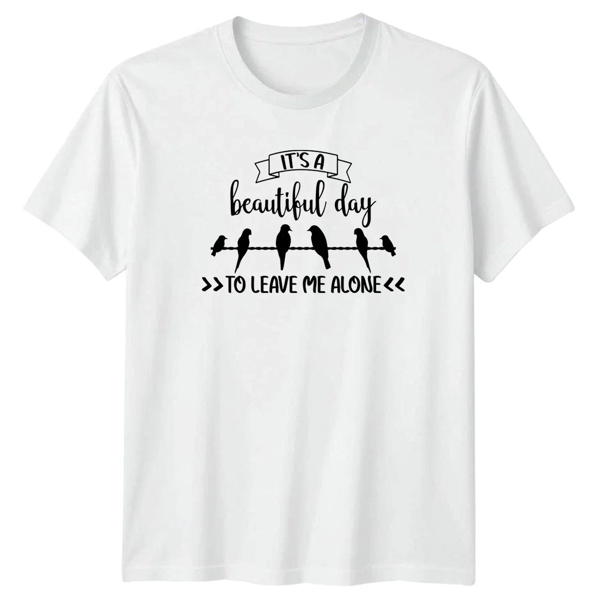 Its A Beautiful Day To Leave T-Shirt Introvert Bird Watching Birthday Gift