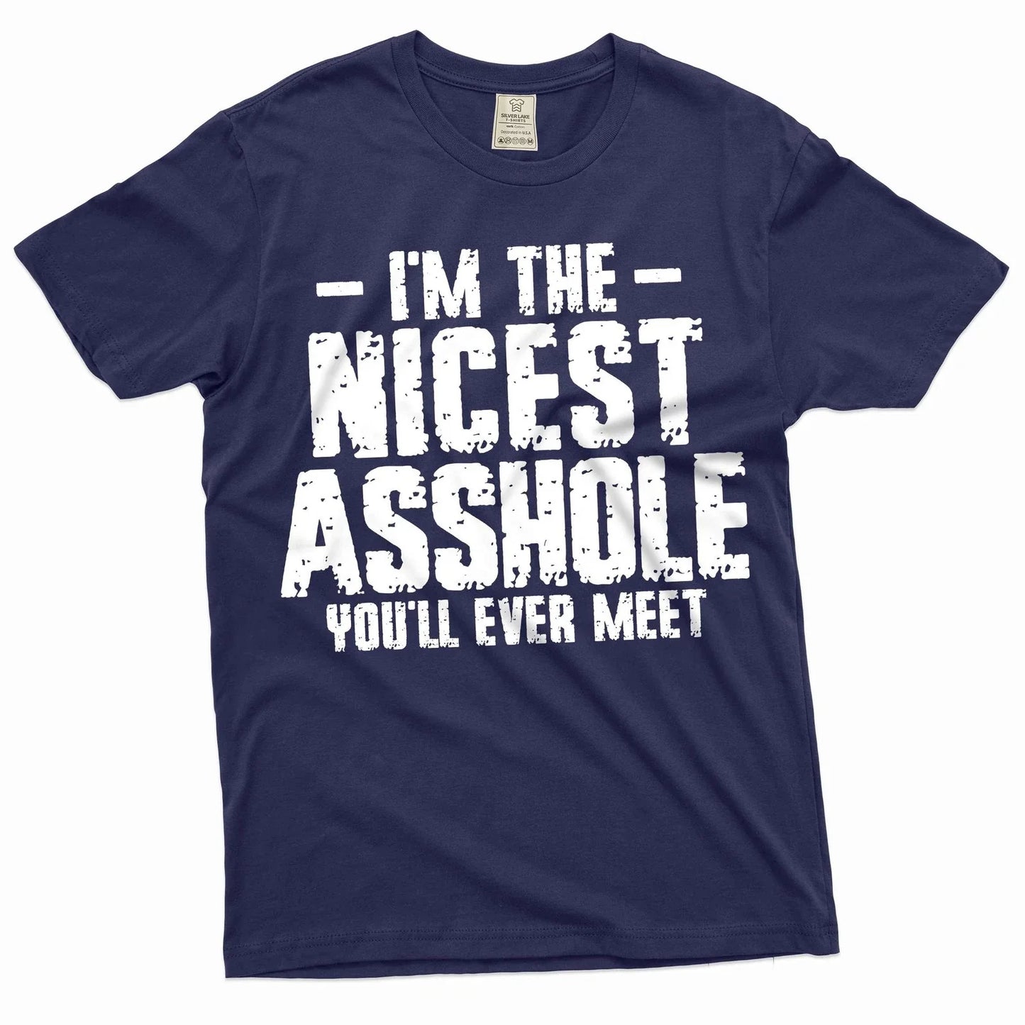 Men's Funny rude offensive T-shirt humorous tee shirt gift tee adult humor tee