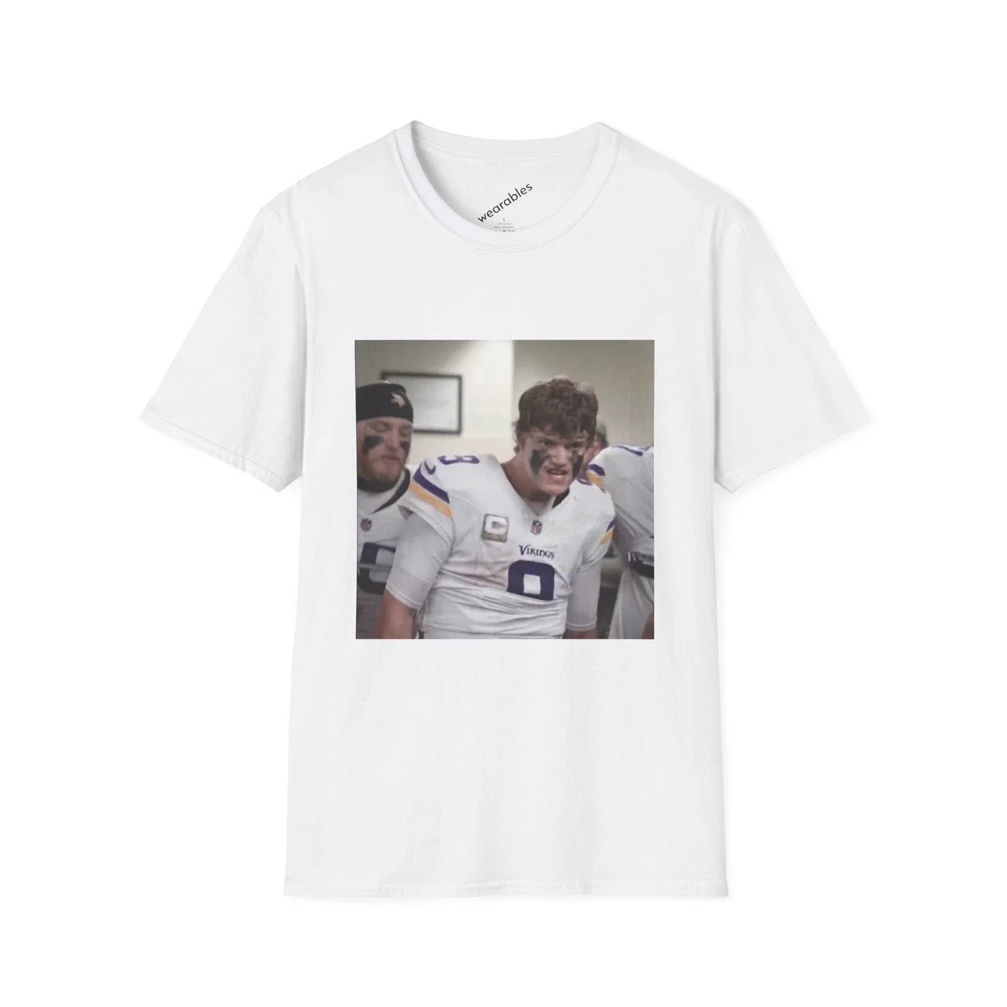 J.J. McCarthy Nine Meme Shirt (9 Vikings locker room)
