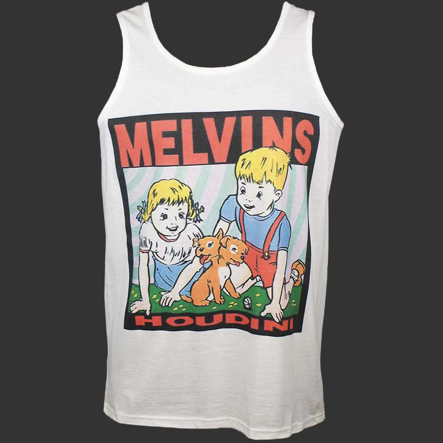 Melvins Punk Rock Metal Hardcore T-SHIRT vest top unisex white S-2XL