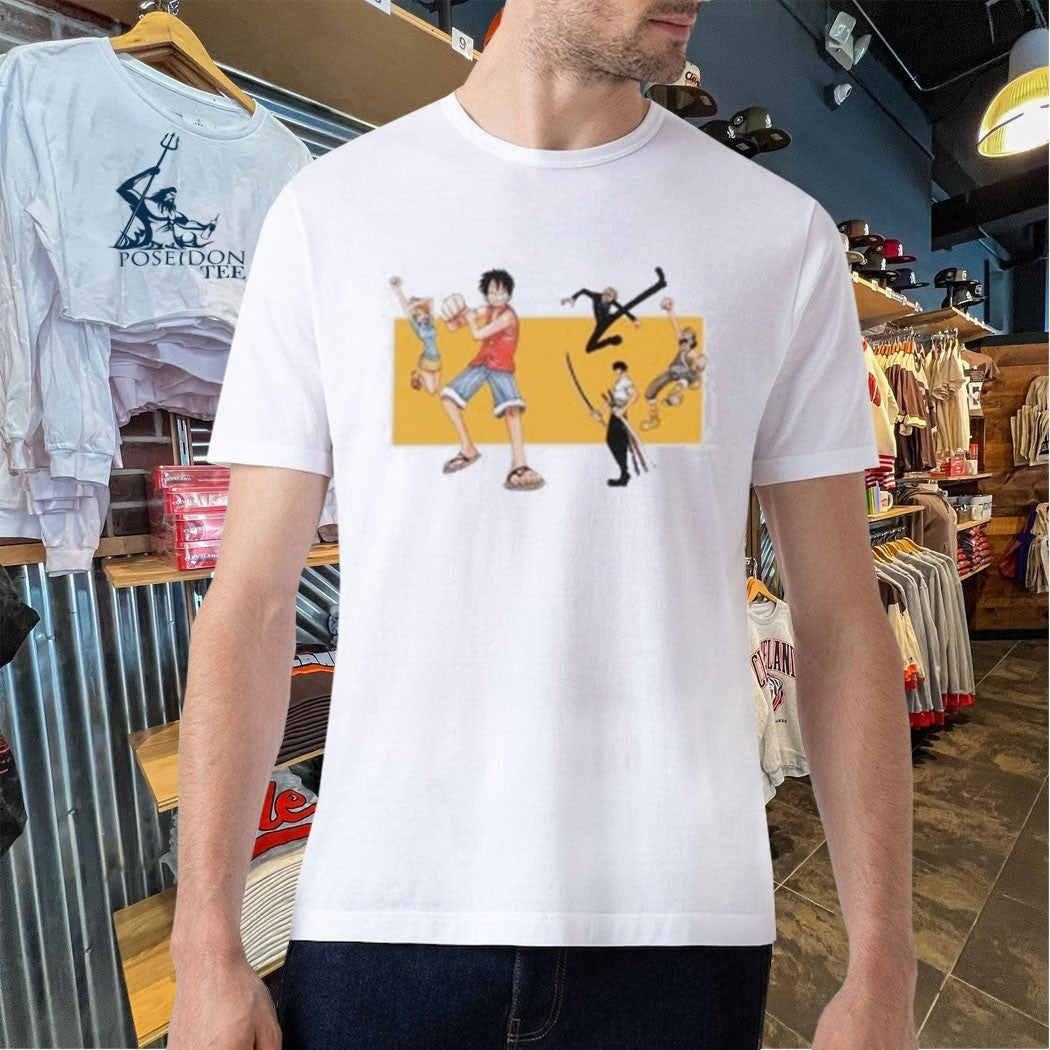 Shonen Jump One Piece Classic Color Art T-shirt