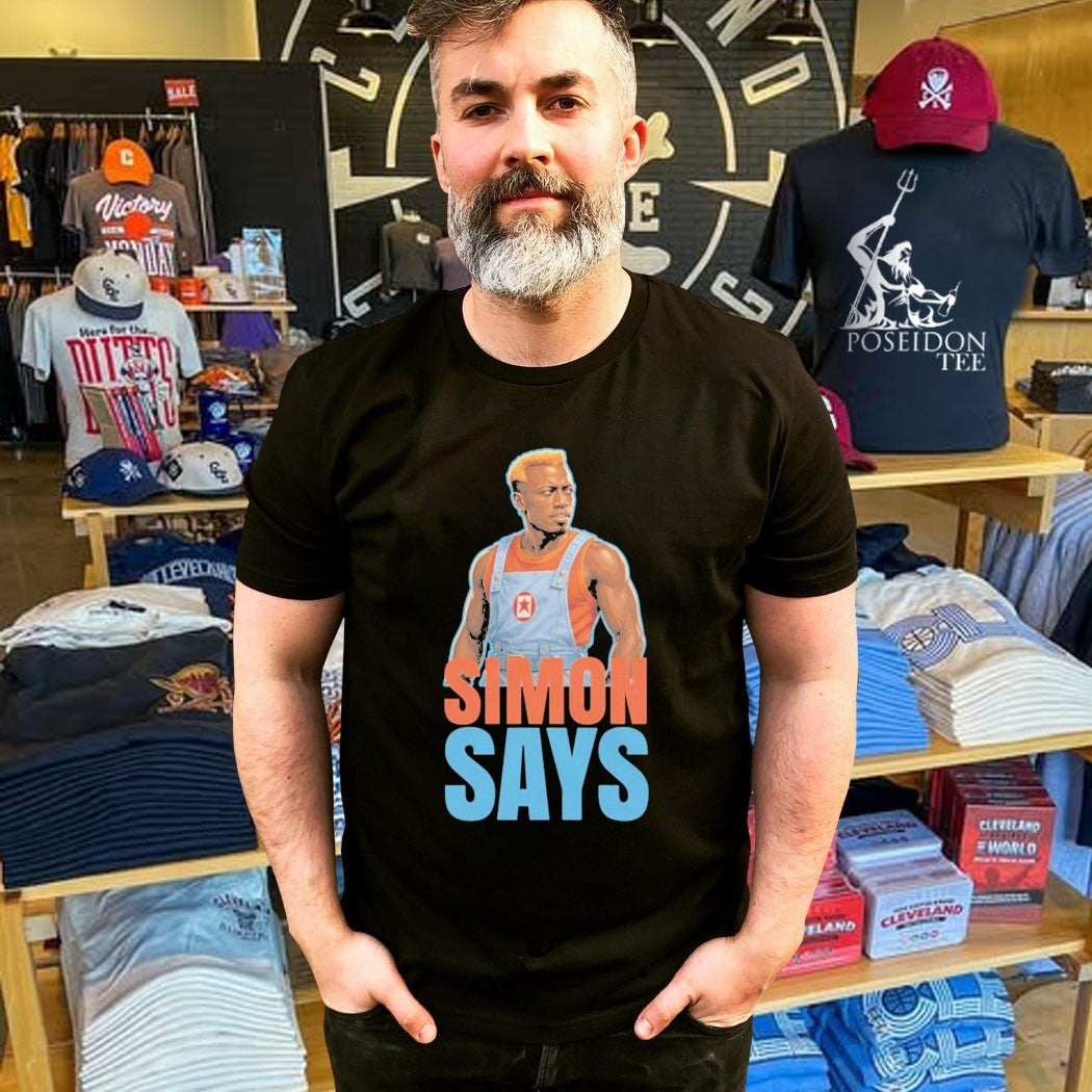 Simon Says Demolition Man Inspired Villain Graphic T-shirt
