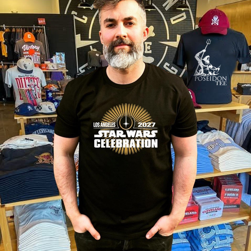 Star Wars Celebration Los Angeles Logo 2027 T-shirt