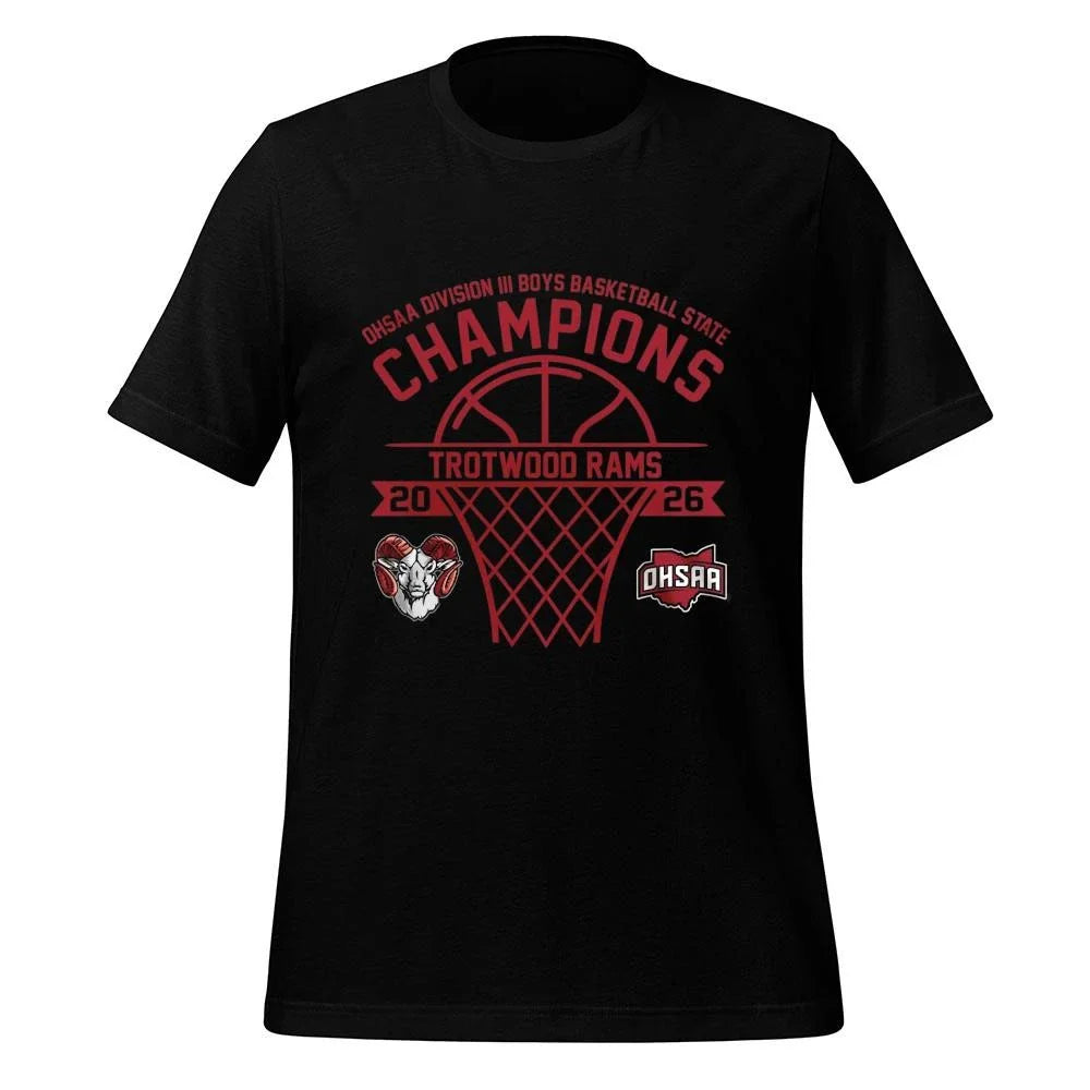 Trotwood Rams OHSAA Boys 2026 D3 State Champions Shirt