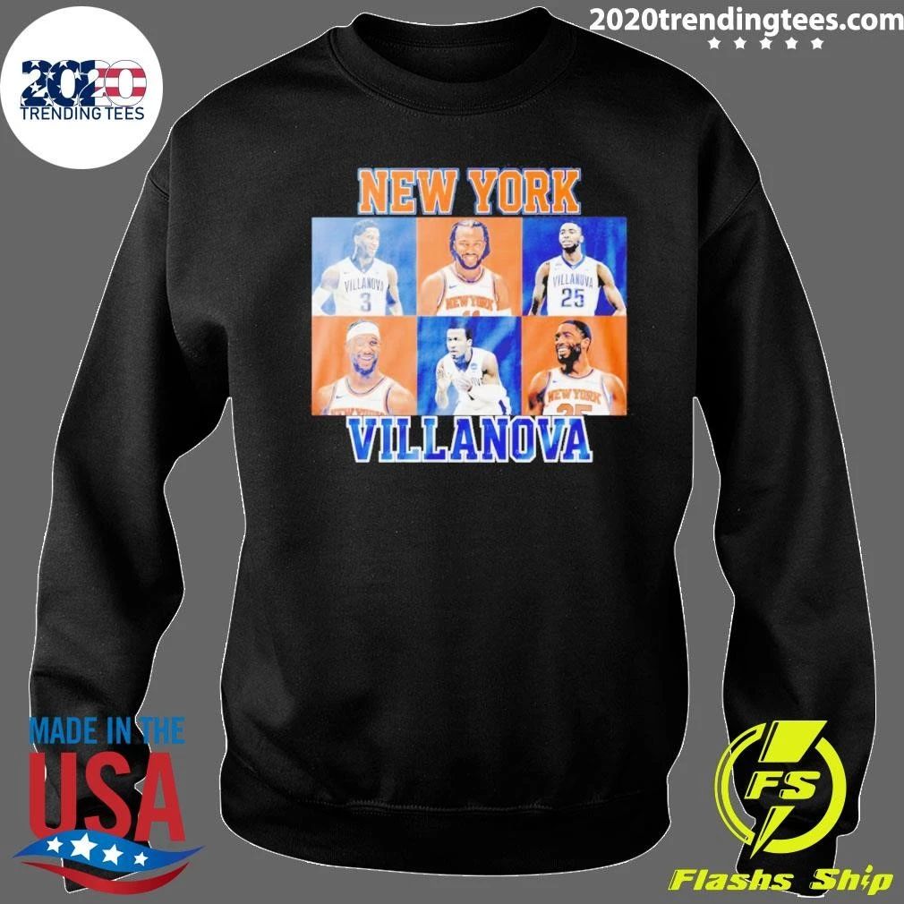 Jalen Brunson Josh Hart Mikal Bridges New York Knicks Villanova Basketball NBA Shirt