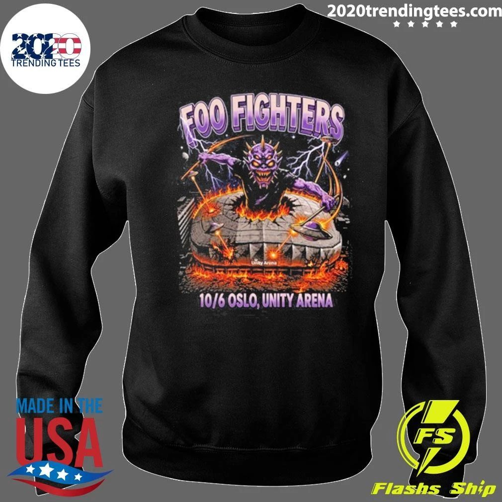 Foo Fighters concert Fornebu, Unity Arena June 10, 2026 Tee Shirt