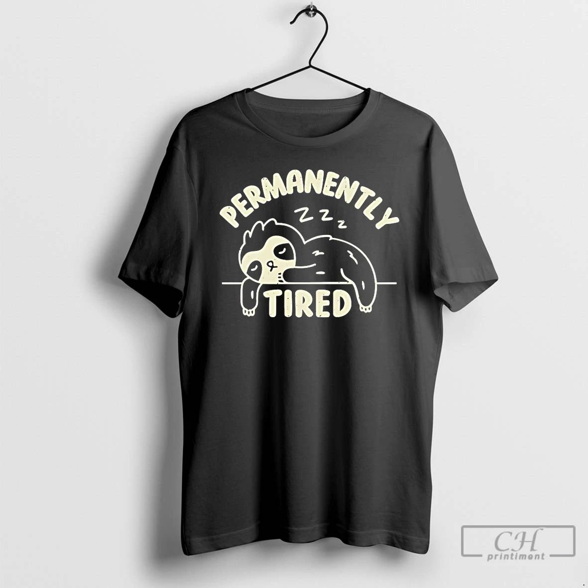 Classic Sleeping Sloth Permanently Tired