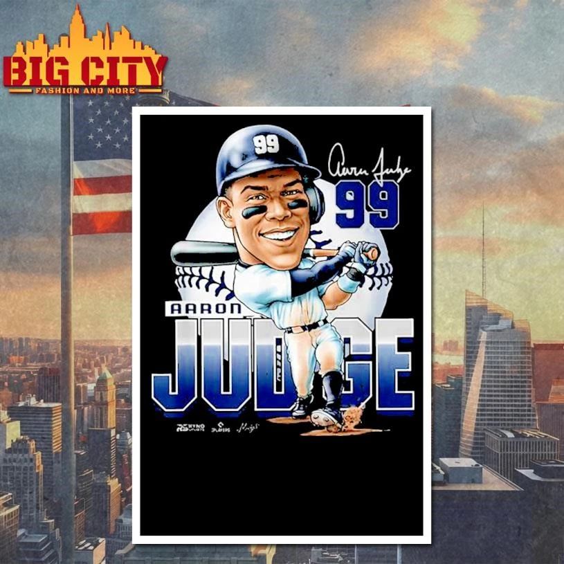Aaron Judge New York Baseball Mudge Studios MLBPA Graphic Shirt
