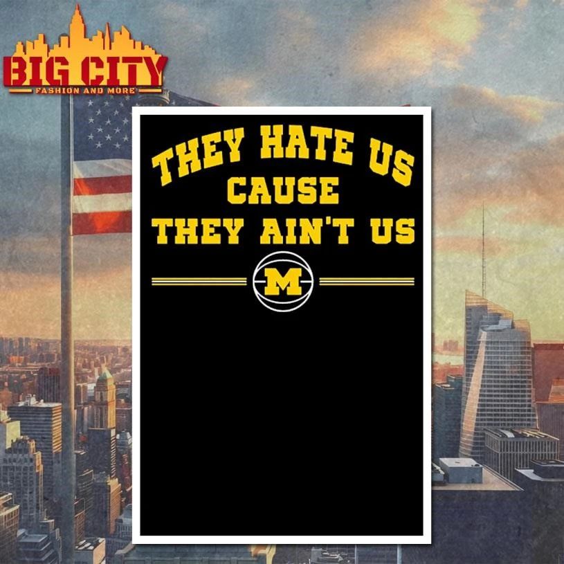 They Hate Us Basketball Mi Shirt