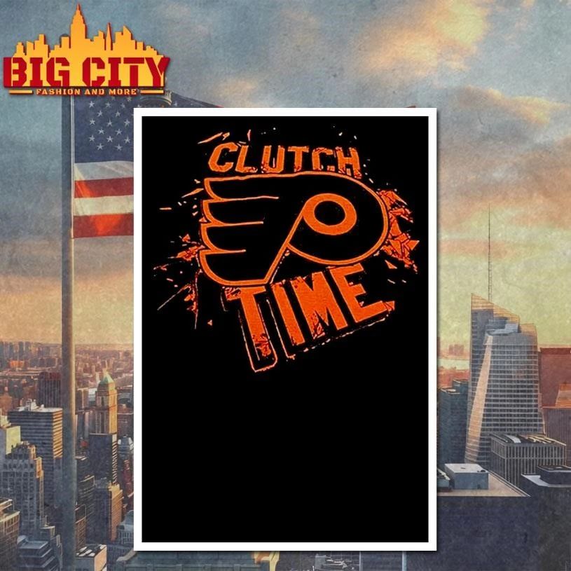 Clutch Time Philadelphia Flyers Hockey Nhl 2026 Shirt