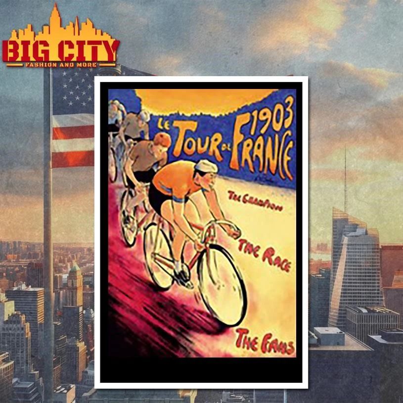 Tour de france 1903 tour poster shirt