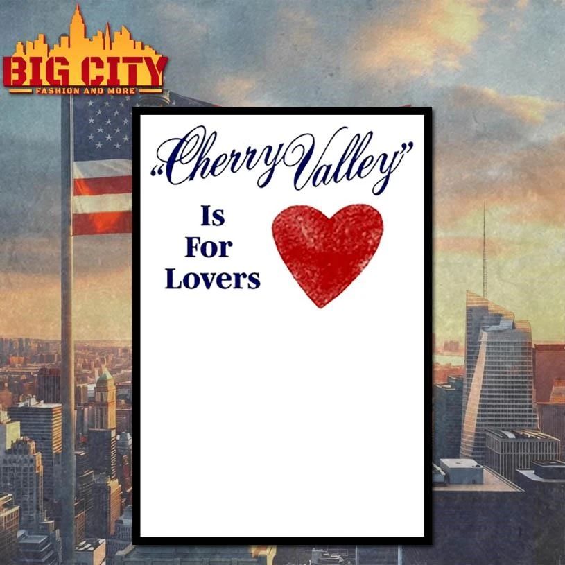 Carter Faith Cherry Valley Is For Lovers Shirt