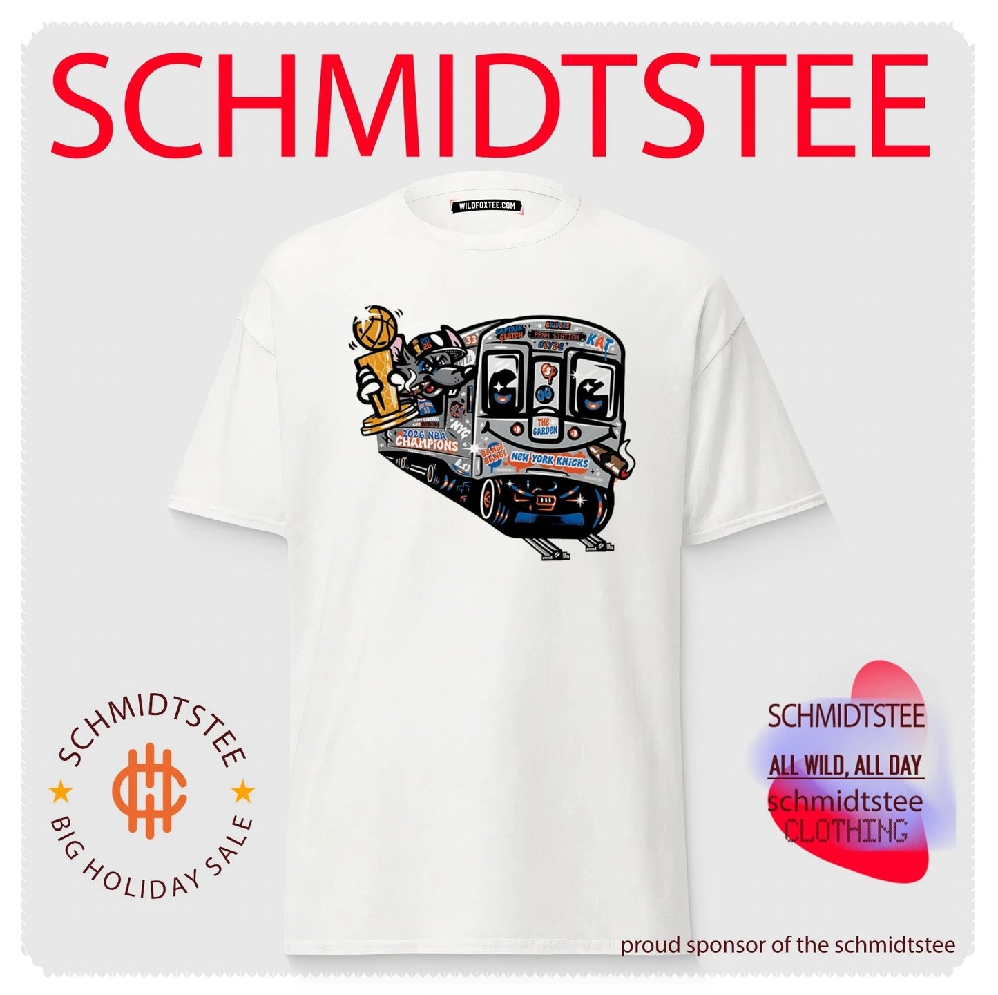 New York Knicks 2026 NBA Champions Subway Train shirt