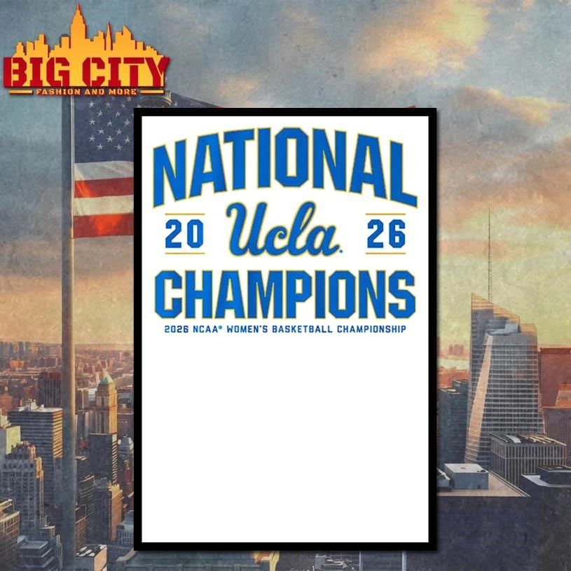 UCLA National Champions Classic Bruins WBB 2026 Shirt
