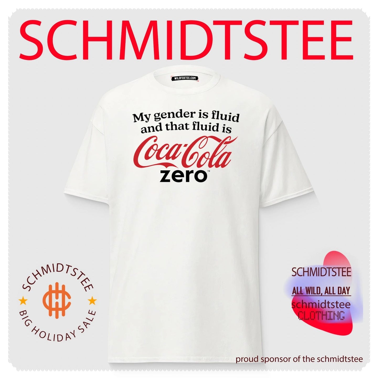 My Gender Is Fluid and That Fluid Is Coca-Cola Zero shirt