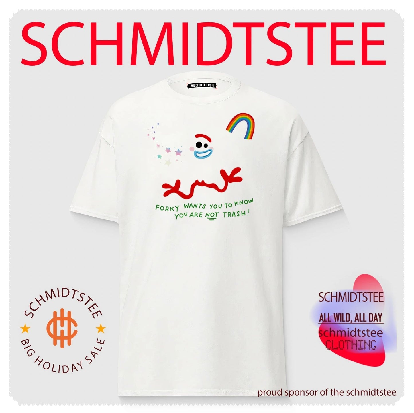 Forky Wants You to Know You Are Not Trash shirt