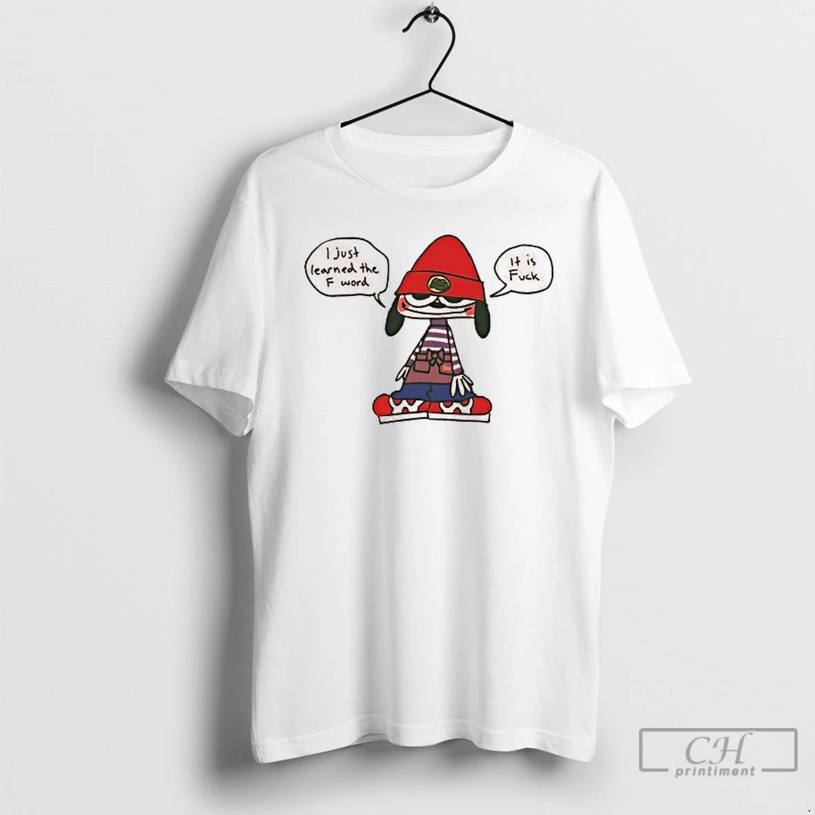 Classic Parappa The Rapper I Just Learned The F Word It Is Fck T Shirts