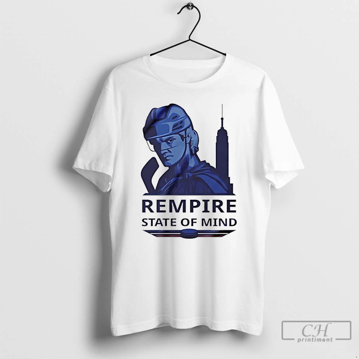 Classic Matt Rempe New York Rangers Rempire State Of Mind T Shirts