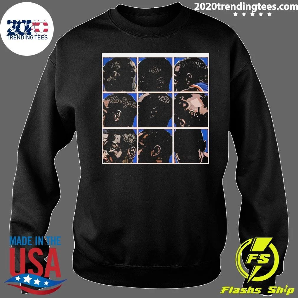 New York Knicks Cut Tattoo Head Shirt