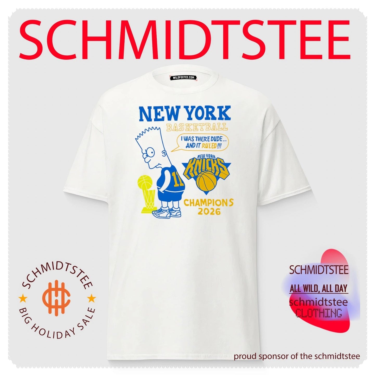 Bart Simpson New York Knicks 2026 Champions I was there dude and it ruled shirt