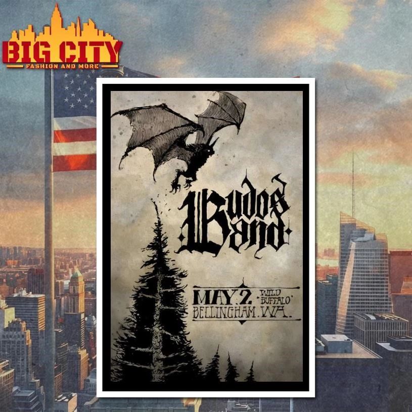Budos Band Bellingham WA On May 2 2026 Tour Poster Shirt