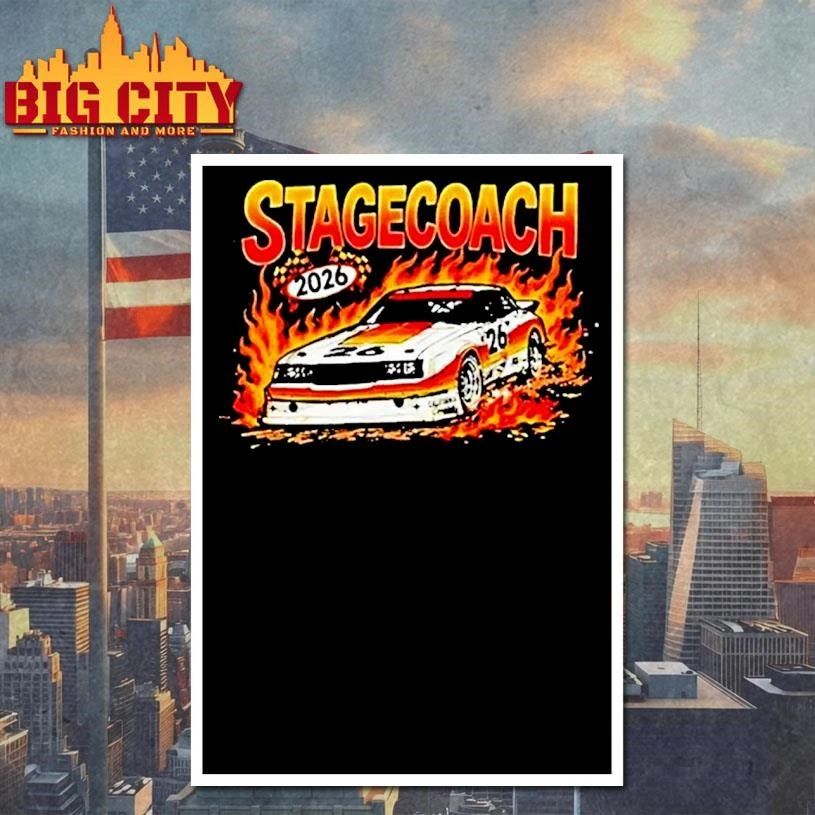 Stagecoach Racing Team Lineup Tour 2026 Shirt