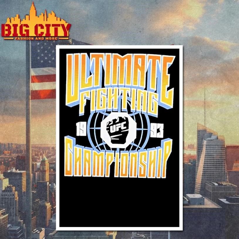 Ufc 1993 Stacked Logos Shirt