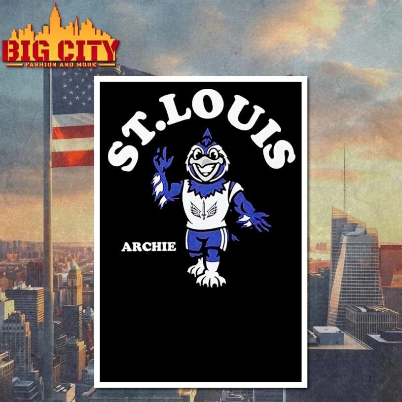 Archie B St Louis Battlehawks Football 2026 Mascot Shirt