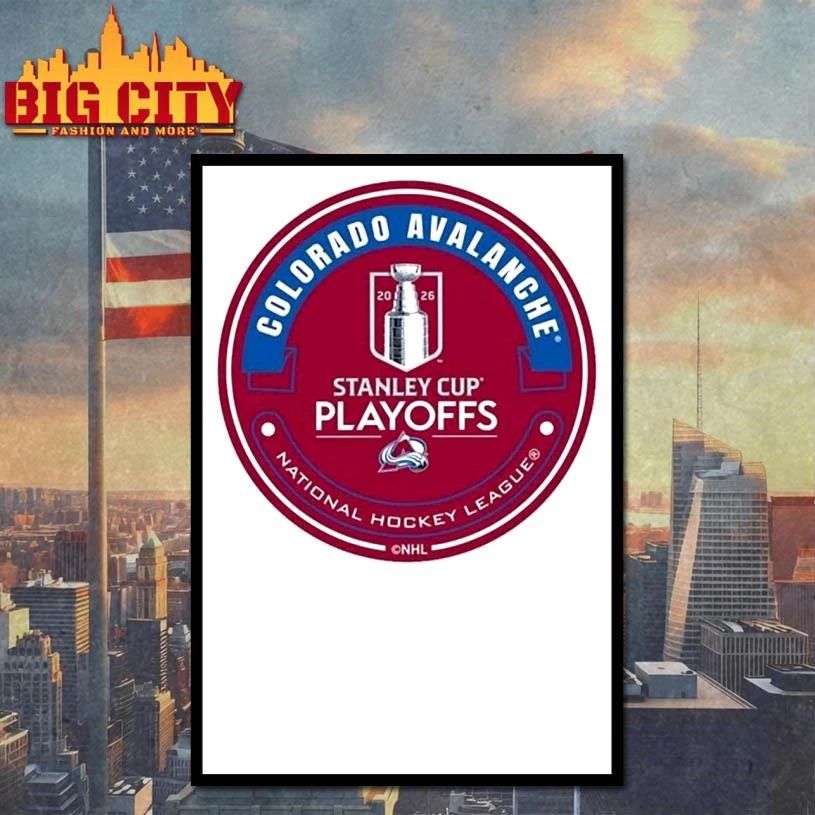 Colorado Avalanche Stanley Cup Playoffs 2026 Cup And Logo Shirt