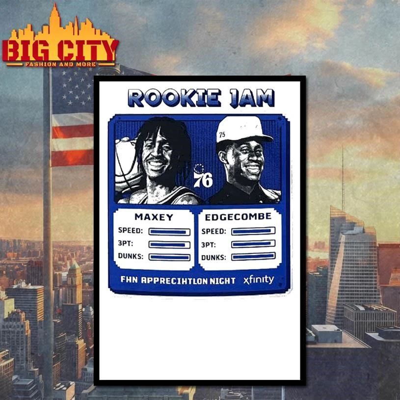 Rookie Jam Maxey and Edgecombe Graphic Shirt