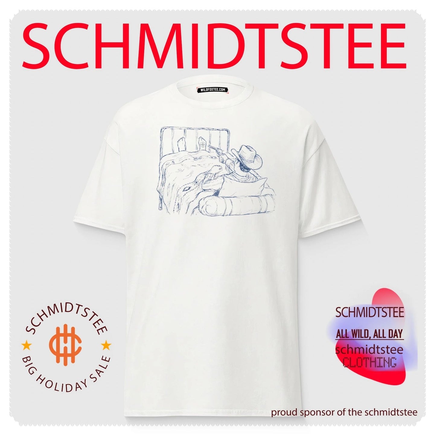 Cowboy Shooting His Own Foot Western Self Sabotage shirt