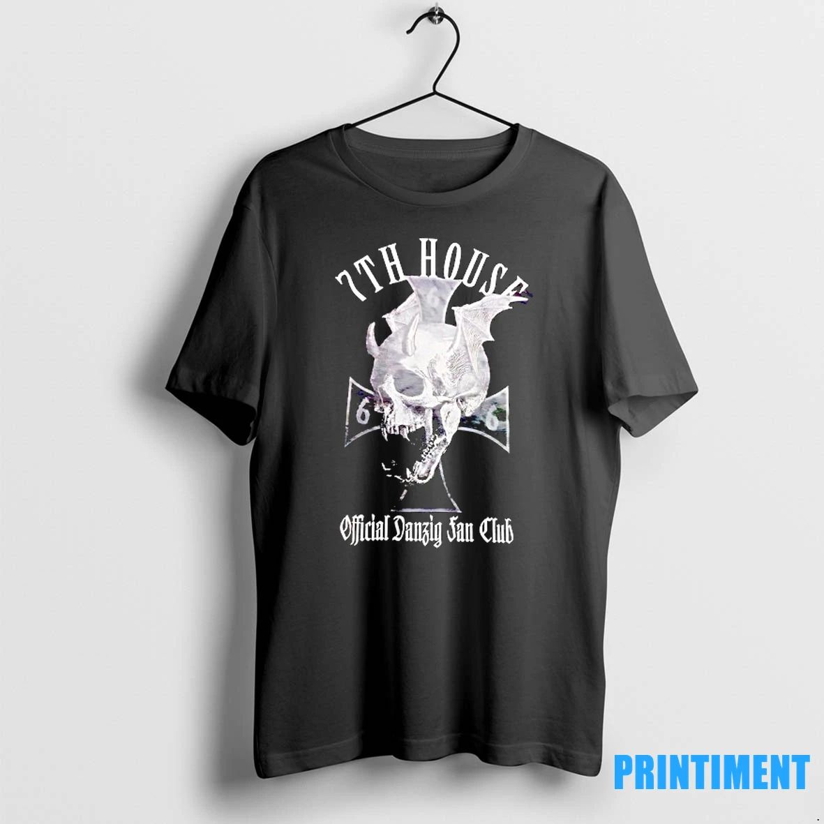 Skull 7th House Danzig Fan Club Tshirts Sweater