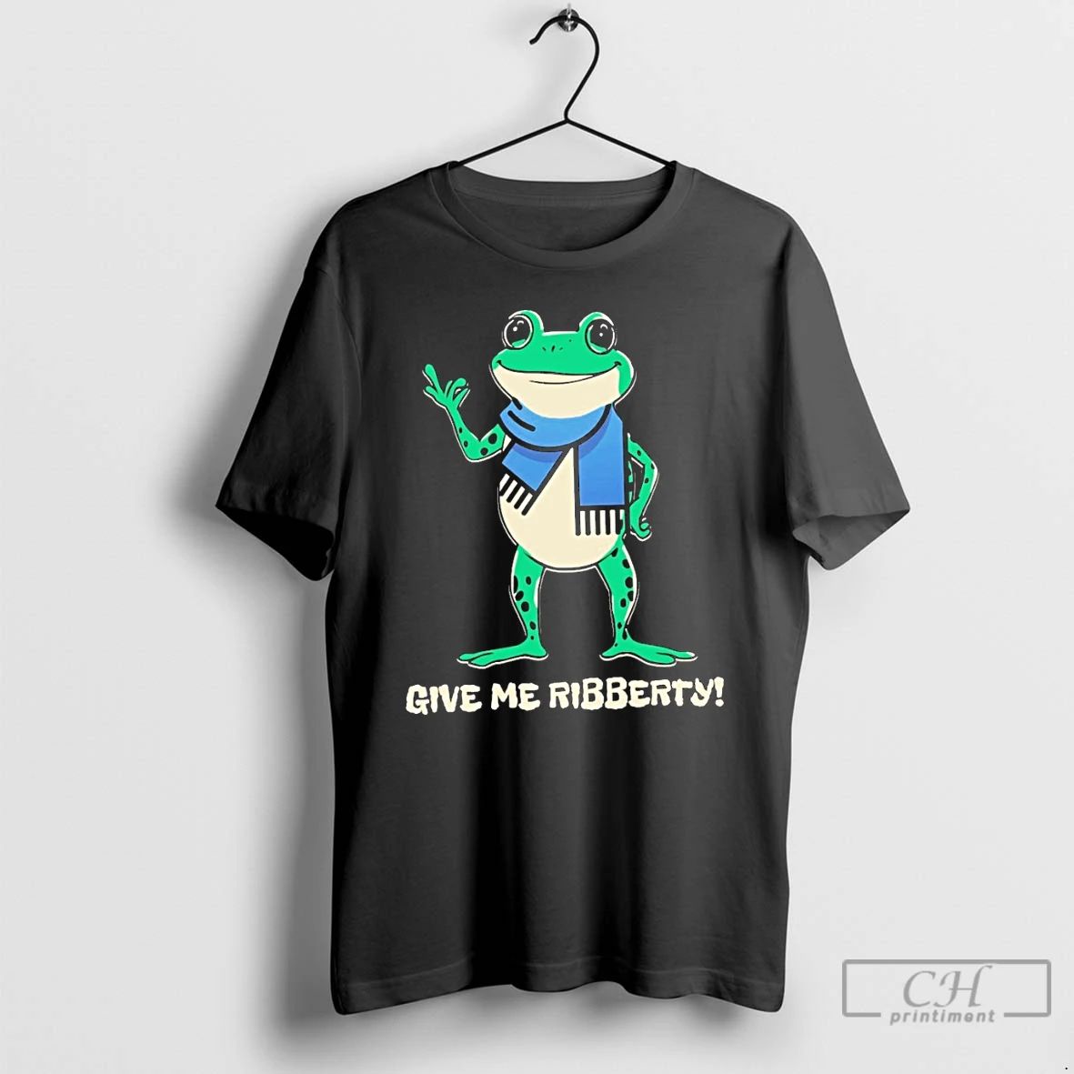Classic Give Me Ribberty Portland Frog T Shirts